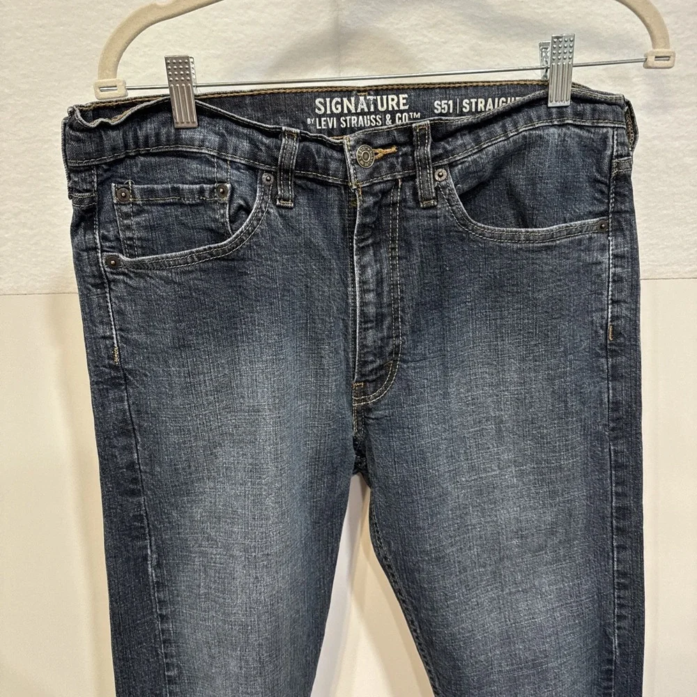 Men's Levi's S40196 Blue Denim Jeans‎ 34x32 Straight S51